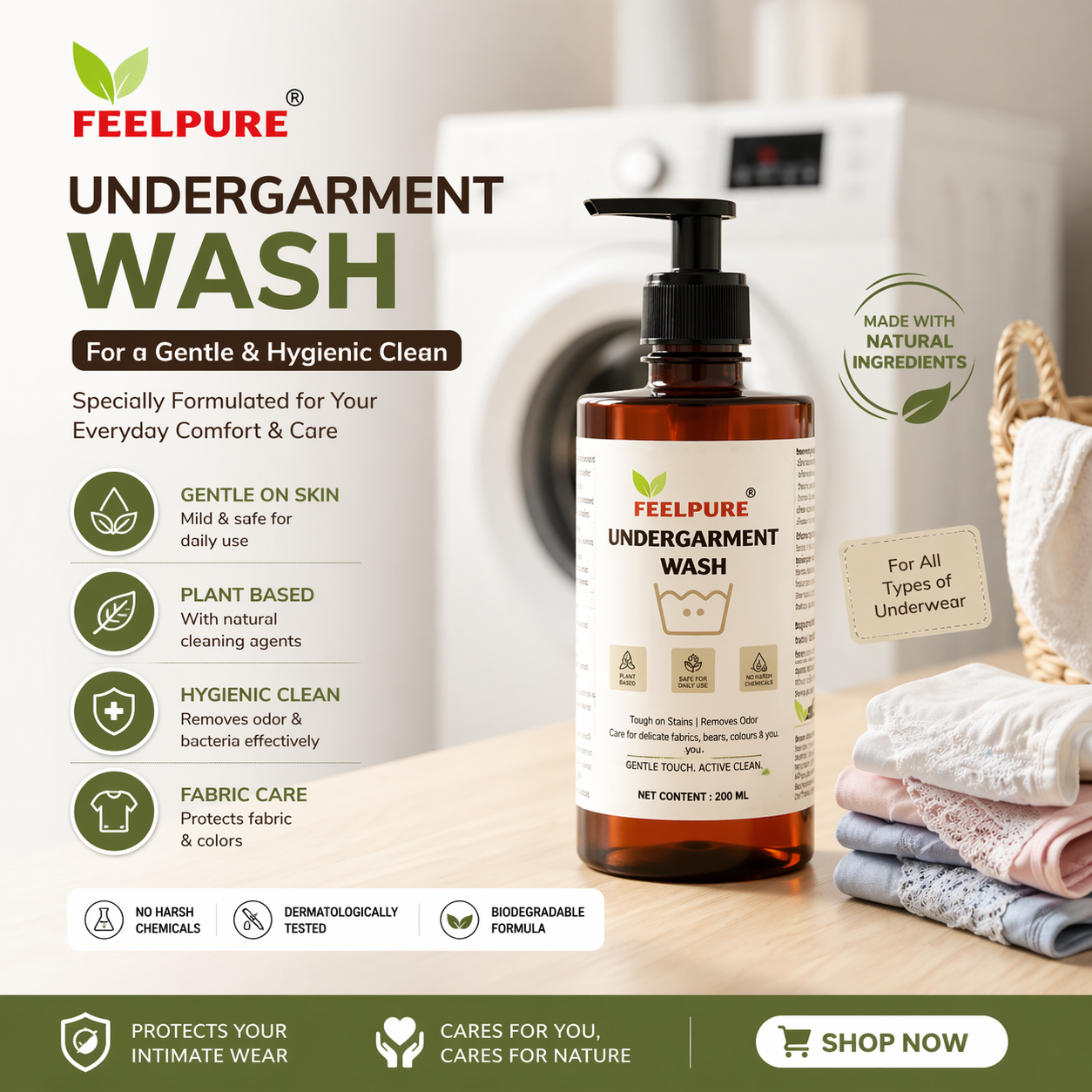 UnderGarments Wash